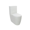 420mm Seat Close Coupled Bathroom Toilet Pan Rimless P Trap Water Closet