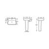 Full Pedestal Basin-SPB903