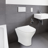 Hot selling square bathroom Back To Wall Toilet--BTW302