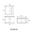 Vanity Cabinet Bathroom Cabinet With Mirror Bathroom Ceramic Vanity