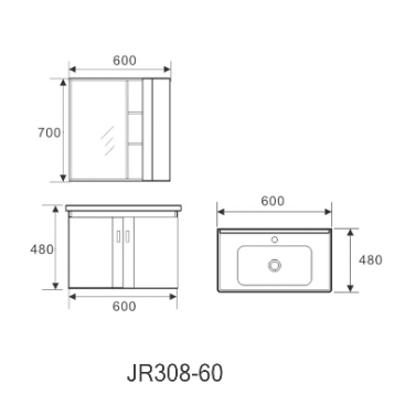Vanity Cabinet Bathroom Cabinet With Mirror Bathroom Ceramic Vanity