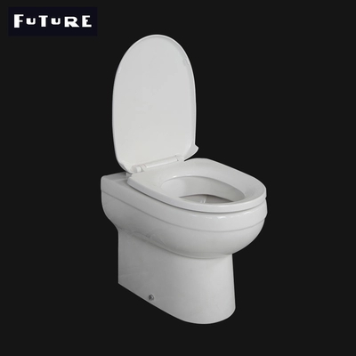 Back To Wall Toilet Close Coupled Automatic Operation