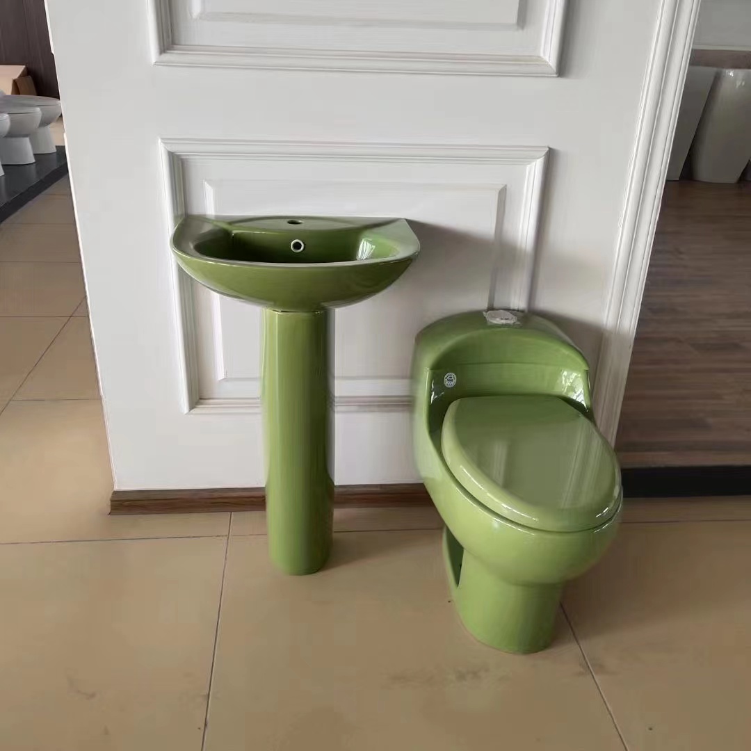 European Style S-trap Siphonic One Piece Toilet Antibacterial