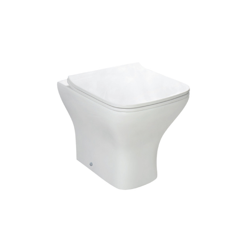 Square design bathroom toilet Back To Wall Toilet--BTW301