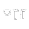 Full Pedestal Basin-FPB901