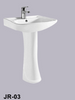 High Quality White Modern Pedestal Basin Pedestal Sink