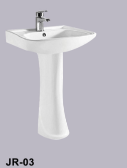 High Quality White Modern Pedestal Basin Pedestal Sink