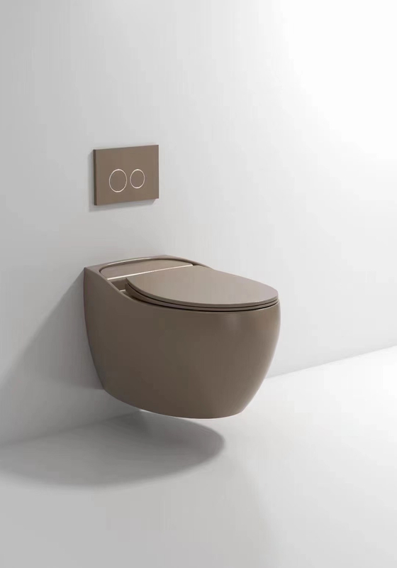 Rimless Wall Mount Toilet with Concealed Tank Wear Resistance Eco Friendly