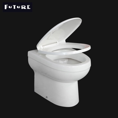 Back To Wall Toilet Close Coupled Automatic Operation