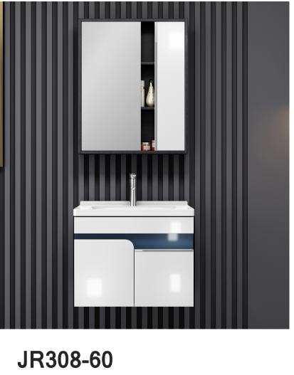 Bathroom Wash Basin Mirror Cabinet White Hot Selling