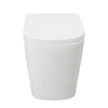 CE Square Short Projection Back To Wall Toilet 480mm Double Button Flushing