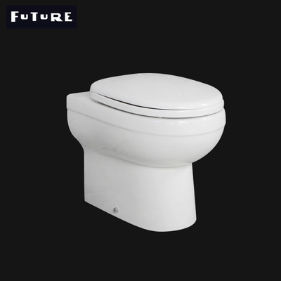 Back To Wall Toilet Close Coupled Automatic Operation