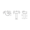 Full Pedestal Basin-FPB950