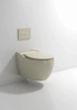  Rimless Wall Mount Toilet with Concealed Tank Wear Resistance Eco Friendly