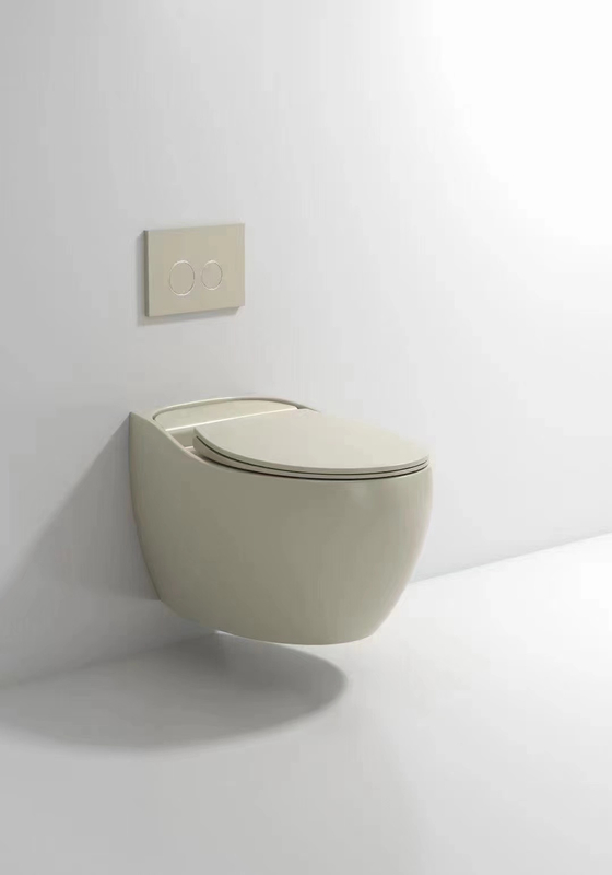  Rimless Wall Mount Toilet with Concealed Tank Wear Resistance Eco Friendly