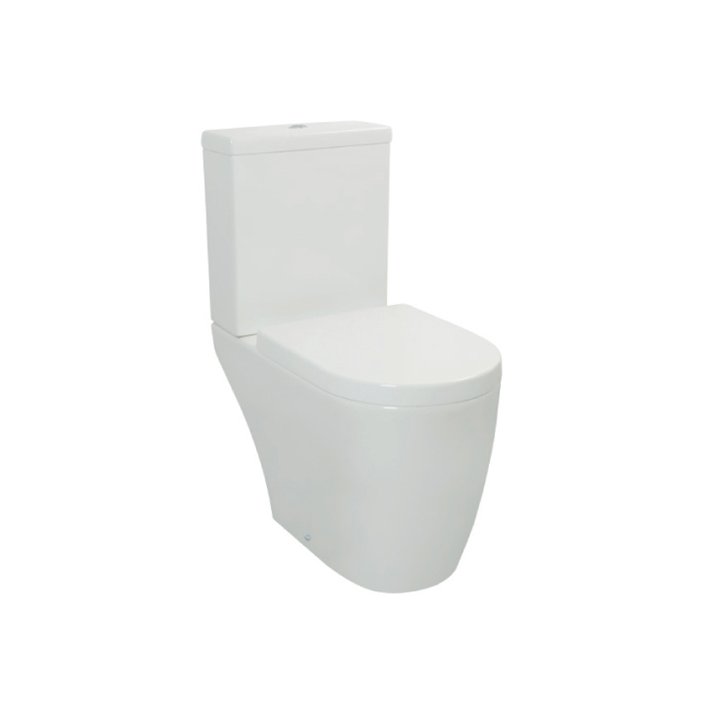 ISO9001 Automatic Close Coupled Bathroom Toilet Ceramic Water Closet