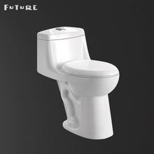 UPC Siphonic One Piece Toilet S Trap Commode 630*350*830mm