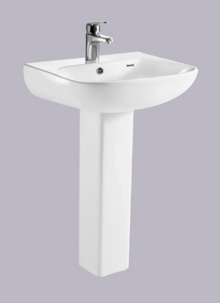 Hot Selling Sanitary Ware White Ceramic Floor Standing Countertop Sink Pedestal Basin