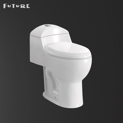 UPC Siphonic One Piece Toilet S Trap Commode 630*350*830mm