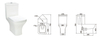 Hot Selling Smooth Popular Corner Toilet