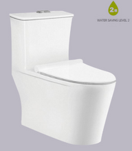 700x415x720mm Size S-Trap Siphonic One Piece Toilet Antibacterial