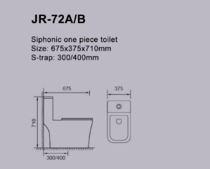 Wholesale Bathroom Sanitary Wares White Ceramic One Piece Water Closet