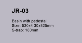 High Quality White Modern Pedestal Basin Pedestal Sink