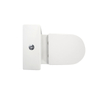 420mm Seat Close Coupled Bathroom Toilet Pan Rimless P Trap Water Closet