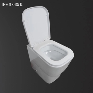 Dual Flush 3L/6L Modern Toilet Back To Wall with P-trap WC Online Manufacturer